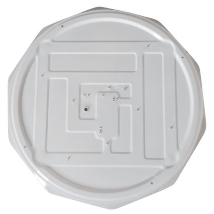 Luminaria de techo LED regulable HEX LED/72W/230V 3000-6000K Ø 50 cm blanca + mando a distancia