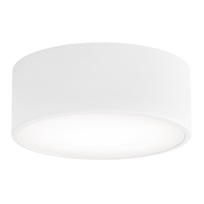 Plafón de techo para baño con sensor CLEO, 1x E27/24W/230V, Ø 20 cm, IP54, blanco