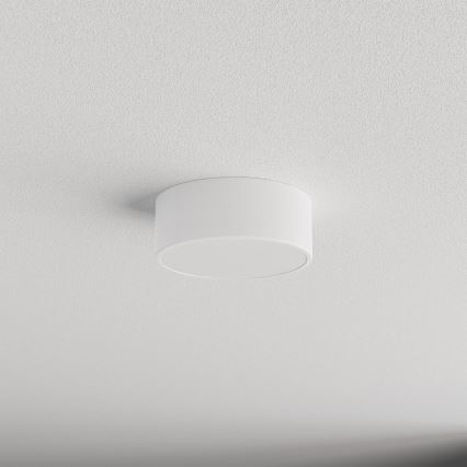 Plafón de techo para baño con sensor CLEO, 1x E27/24W/230V, Ø 20 cm, IP54, blanco