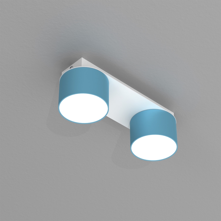 Plafón DIXIE 2xGX53/11W/230V azul