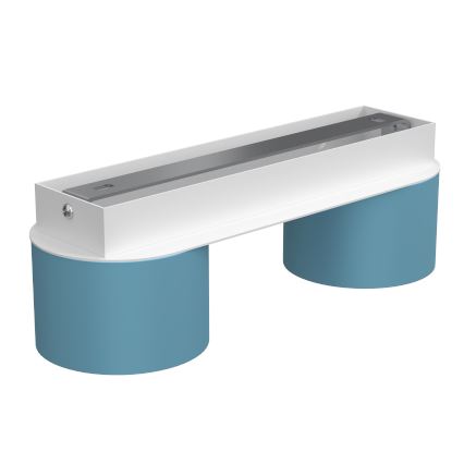 Plafón DIXIE 2xGX53/11W/230V azul