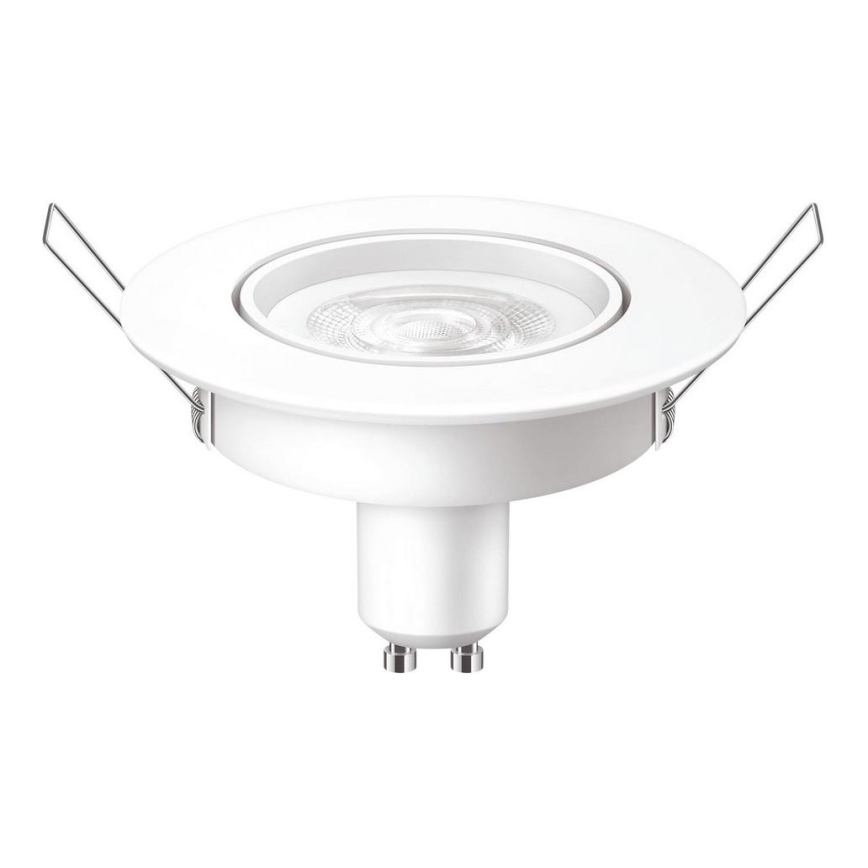 Plafón empotrable LED Philips 1xGU10/4,7W/230V 4000K