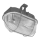 Plafón exterior OVAL 1xE27/60W/230V gris IP44