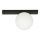 Plafón FIT 1xE14/10W/230V negro/blanco