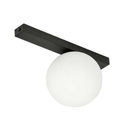 Plafón FIT 1xE14/10W/230V negro/blanco