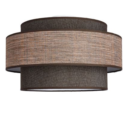 Plafón GRACE 1xE27/60W/230V marrón/beige