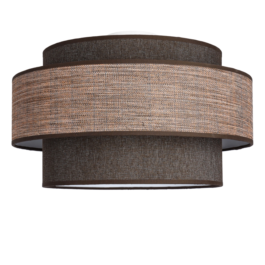 Plafón GRACE 1xE27/60W/230V marrón/beige