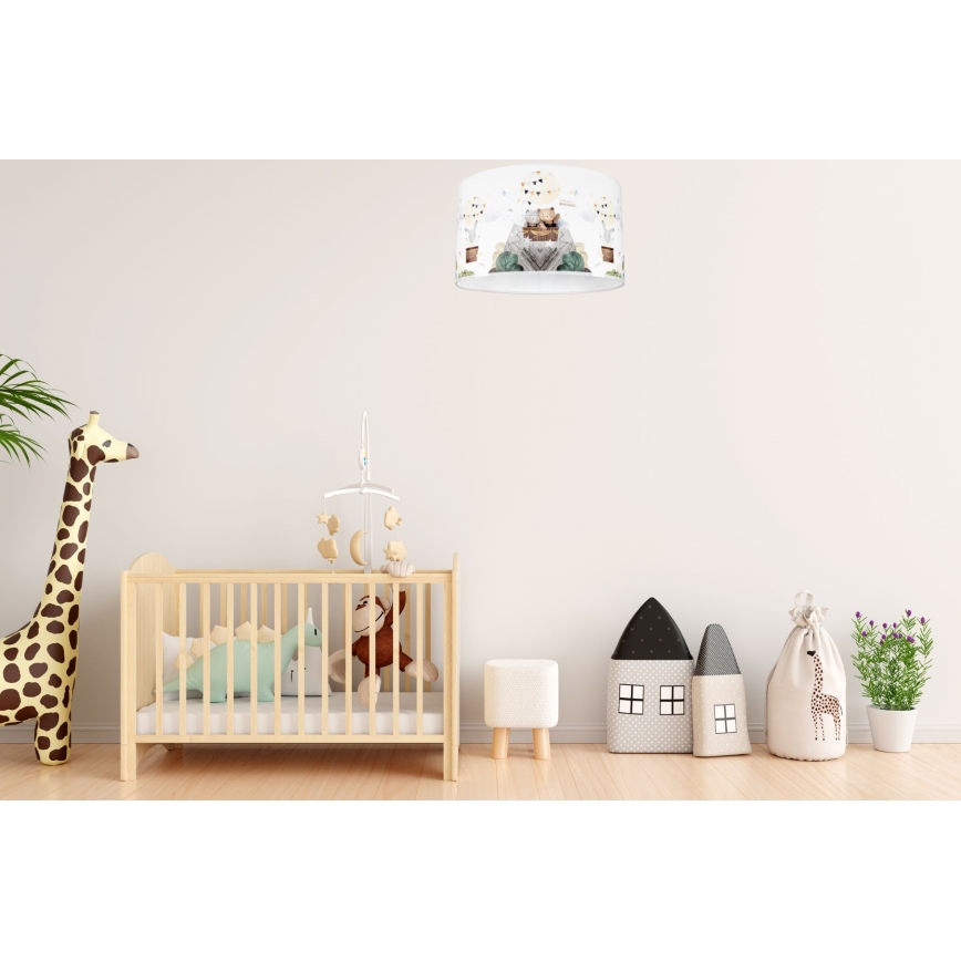 Plafón infantil BEARS 1xE27/60W/230V