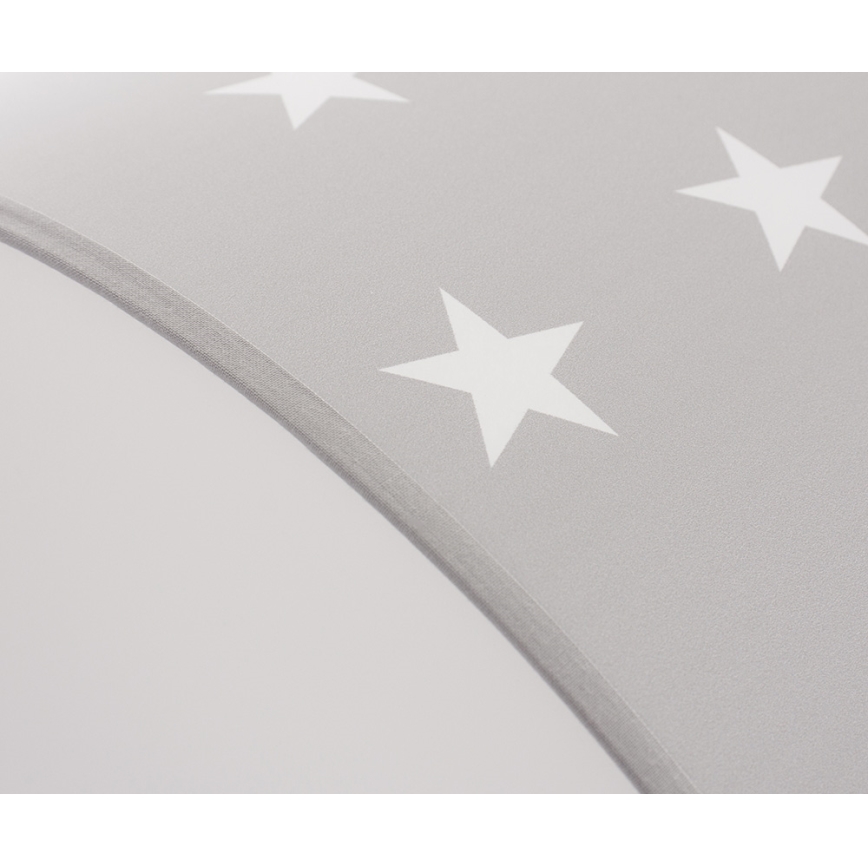 Plafón infantil STARS GREY 2xE27/60W/230V gris