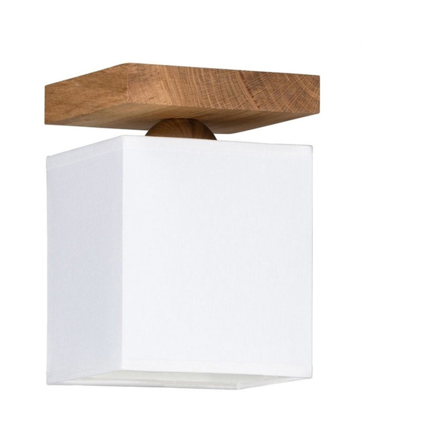 Plafón INGER 1xE27/25W/230V roble