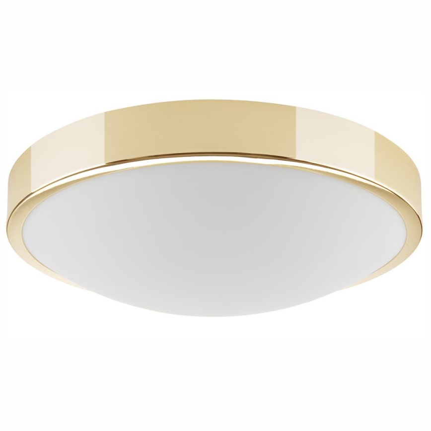 Plafón JONAS 2xE27/60W/230V diá. 36 cm dorado