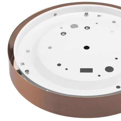 Plafón JONAS 2xE27/60W/230V diá. 36 cm pátina