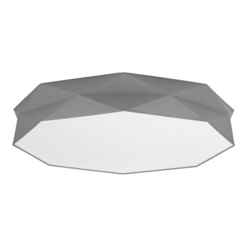 Plafón KANTOOR 6xE27/15W/230V gris