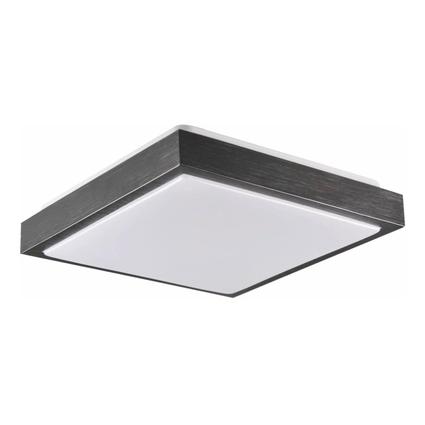 Plafón KAZIMIERZ 2xE27/20W/230V 29,5x29,5 cm negro