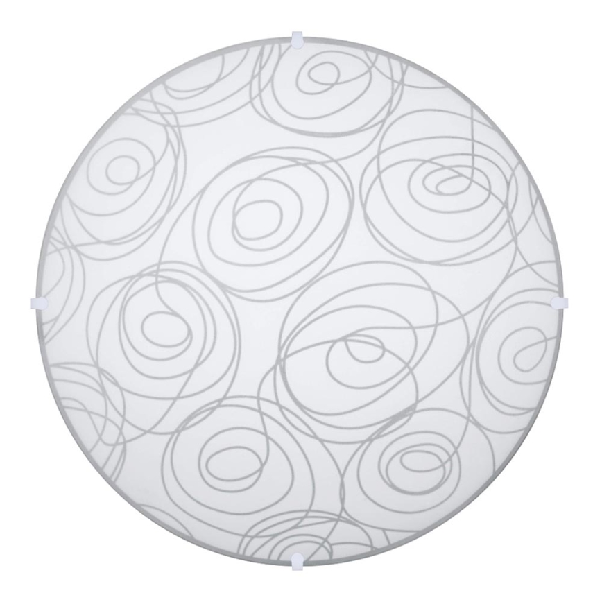 Plafón LAURA 2xE27/60W blanco