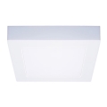 Plafón LED 12W/230V, 3000/4000/6000K, 17x17 cm, blanco