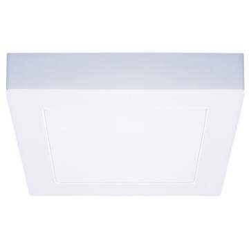 Plafón LED 12W/230V, 3000/4000/6000K, 17x17 cm, blanco