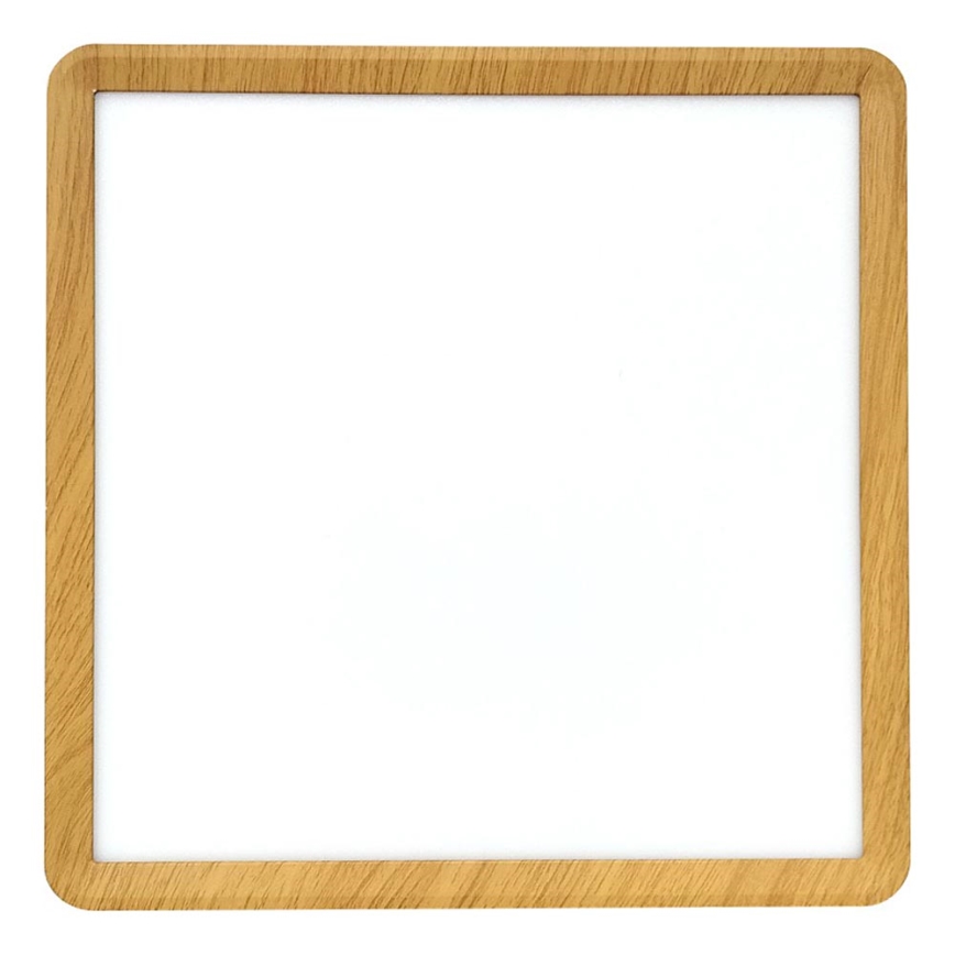 Plafón LED 24W/230V 3000/4000/6500K 30x30 cm beige