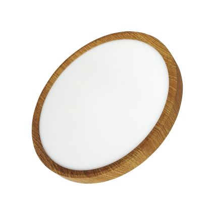 Plafón LED 24W/230V 3000/4000/6500K Ø 30 cm beige