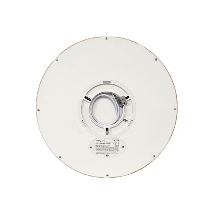 Plafón LED 24W/230V 3000/4000/6500K Ø 30 cm beige