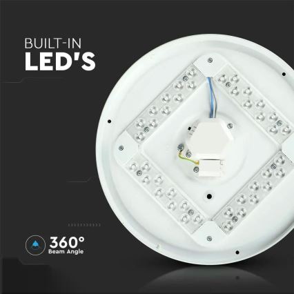 Plafón LED/36W/230V 50 cm 3000K/4000K/6400K