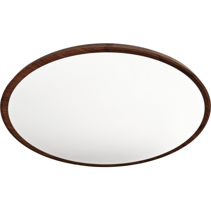 Plafón LED 40W/230V, 3000/4000/6500K, Ø 50 cm, marrón