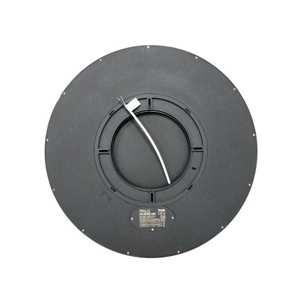 Plafón LED/40W/230V 3000/4000/6500K Ø 50 cm negro