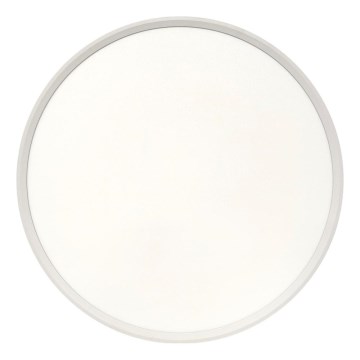 Plafón LED 40W 230V, seleccionable 3000/4000/6500K, Ø 50 cm, blanco
