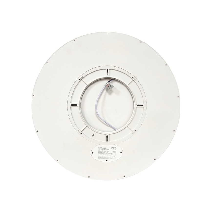 Plafón LED 40W 230V, seleccionable 3000/4000/6500K, Ø 50 cm, blanco
