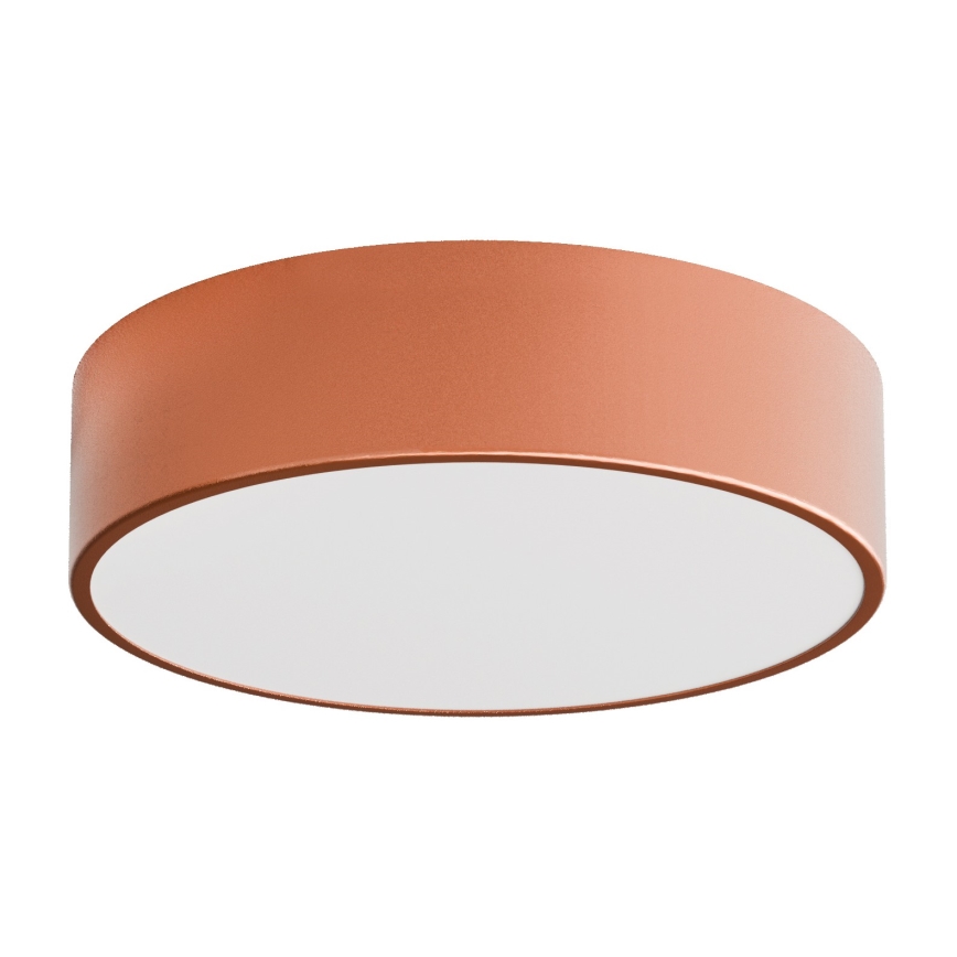 Plafón LED CLEO LED/24W/230V 3000K diá. 30 cm cobre