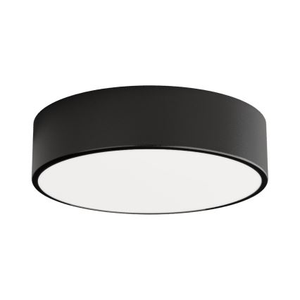 Plafón LED CLEO LED/24W/230V 3000K diá. 30 cm negro