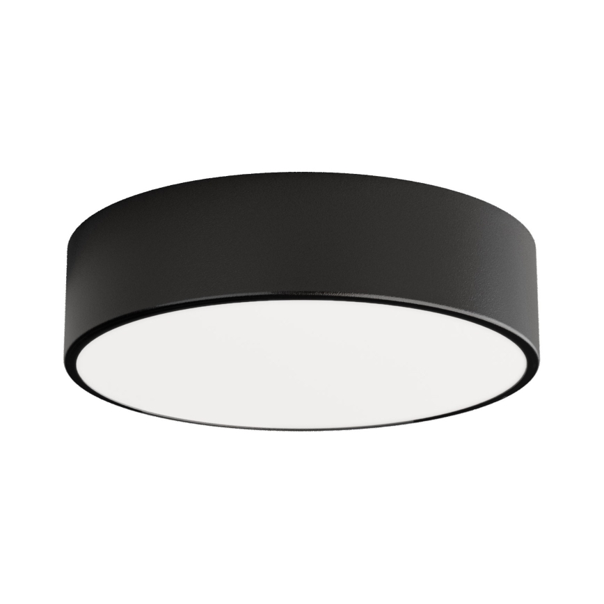 Plafón LED CLEO LED/24W/230V 3000K diá. 30 cm negro
