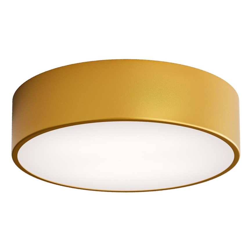 Plafón LED CLEO LED/24W/230V 4000K diá. 30 cm dorado