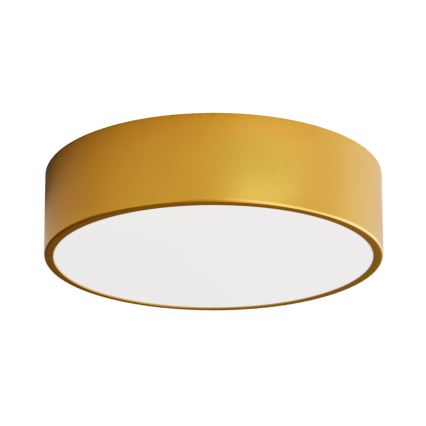 Plafón LED CLEO LED/24W/230V 4000K diá. 30 cm dorado