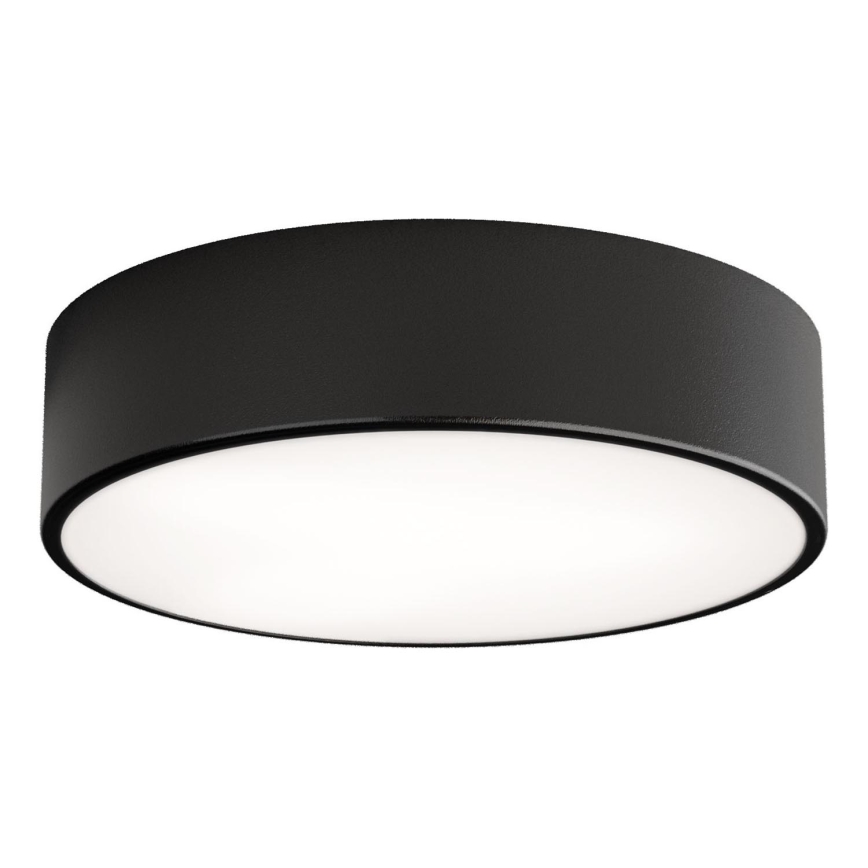 Plafón LED CLEO LED/24W/230V 4000K diá. 30 cm negro