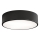 Plafón LED CLEO LED/24W/230V 4000K diá. 30 cm negro