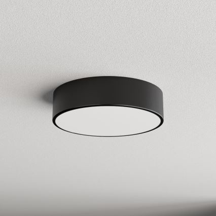 Plafón LED CLEO LED/24W/230V 4000K diá. 30 cm negro