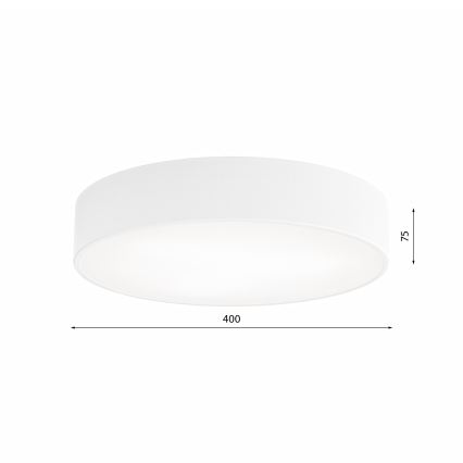Plafón LED CLEO LED/43W/230V 4000K diá. 40 cm blanco