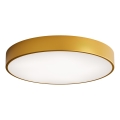 Plafón LED CLEO LED/69W/230V 3000K diá. 60 cm dorado