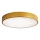 Plafón LED CLEO LED/69W/230V 3000K diá. 60 cm dorado