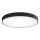 Plafón LED CLEO LED/96W/230V 3000K diá. 80 cm negro