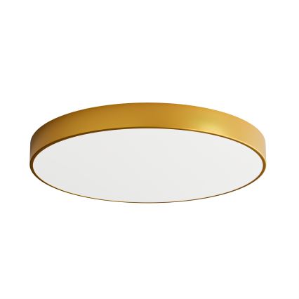 Plafón LED CLEO LED/96W/230V 4000K diá. 80 cm dorado