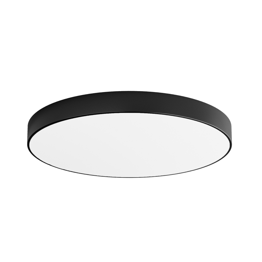 Plafón LED CLEO LED/96W/230V 4000K diá. 80 cm negro