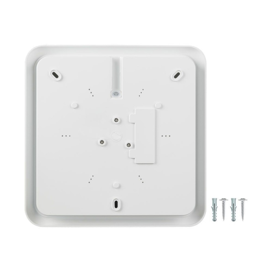 Plafón LED con sensor SAMSUNG CHIP LED/12W/230V 3000/4000/6000K 25x25 cm blanco