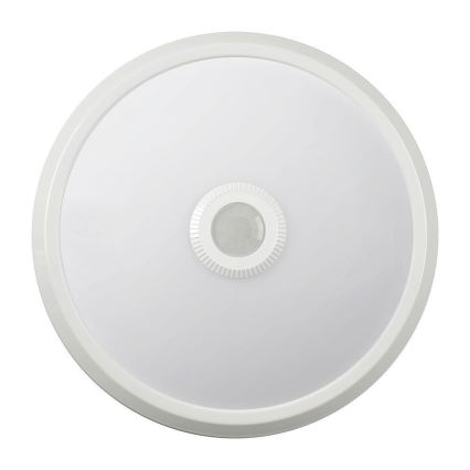 Plafón LED con sensor SAMSUNG CHIP LED/12W/230V 3000/4000/6000K diá. 29 cm blanco