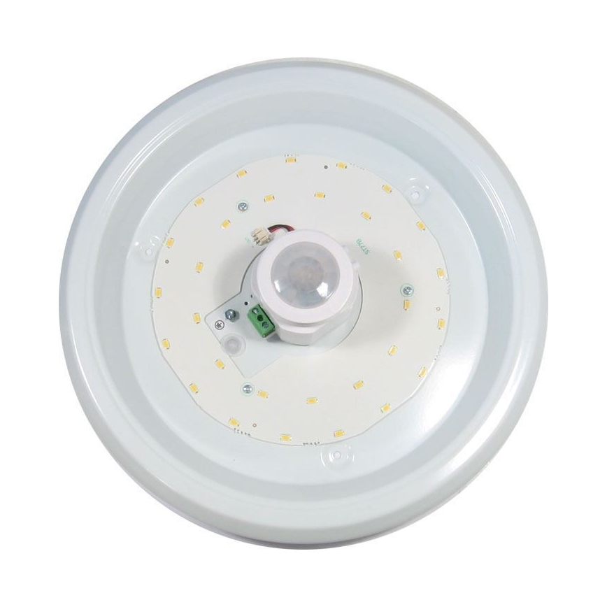 Plafón LED con sensor PIR de movimiento y sensor crepuscular LED/16W/230V 4000K