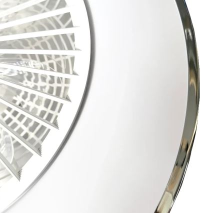Plafón LED regulable con ventilador OPAL LED/72W/230V 3000-6500K + mando a distancia