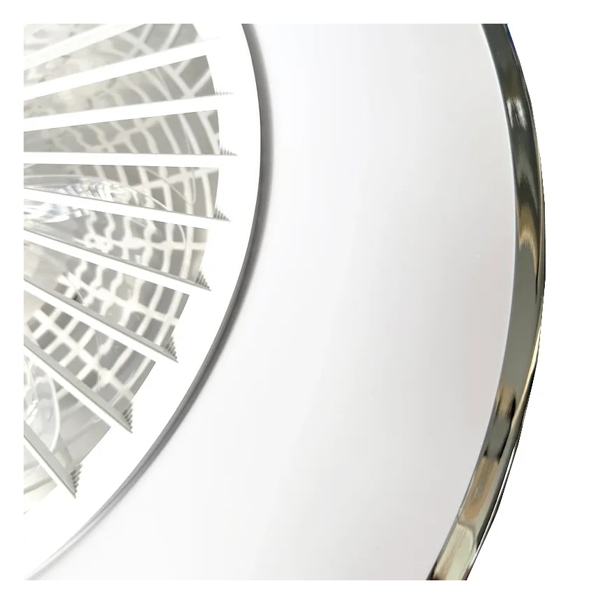 Plafón LED regulable con ventilador OPAL LED/72W/230V 3000-6500K + mando a distancia