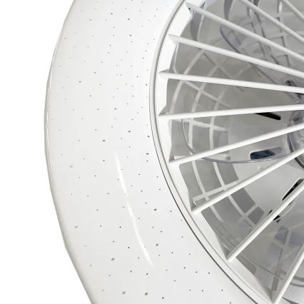 Plafón LED regulable con ventilador STAR LED/48W/230V 3000-6500K + control remoto