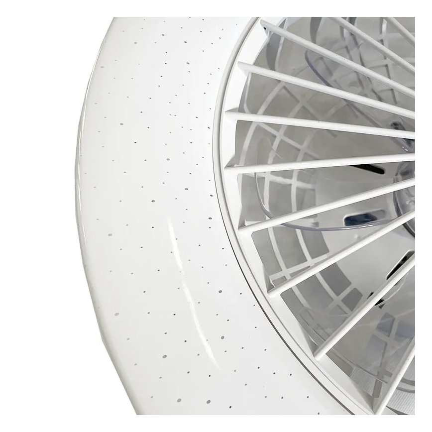Plafón LED regulable con ventilador STAR LED/48W/230V 3000-6500K + control remoto
